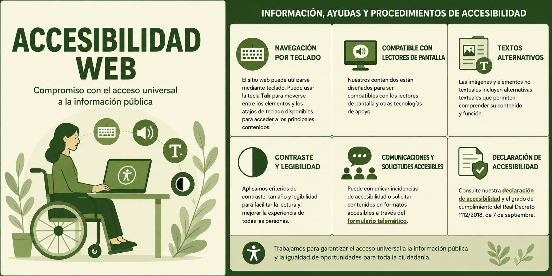 Accesibilidad Web - Link a la página de accesibilidad.